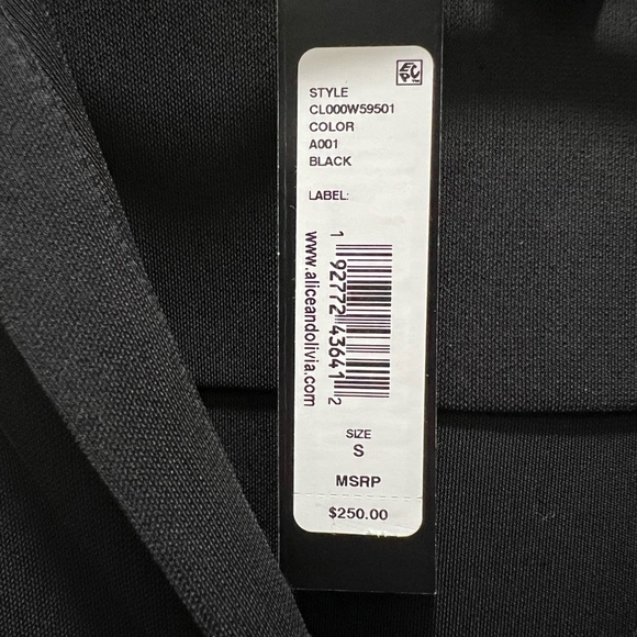 Alice + Olivia Marsha Ruched Polo Dress NWT - Picture 5 of 9